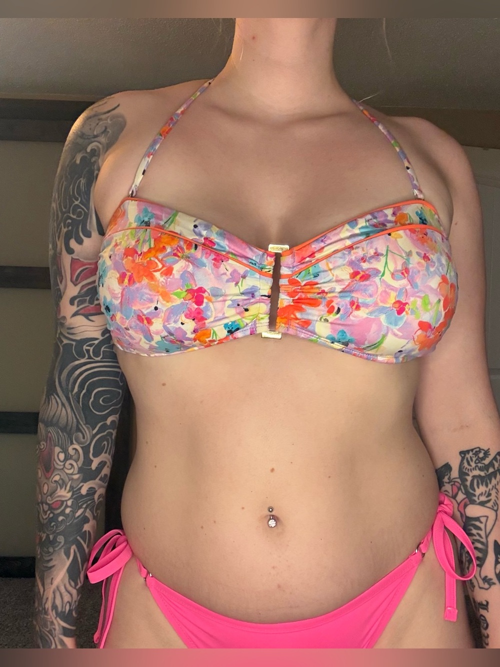 3/$20 Liz Claiborne swim top